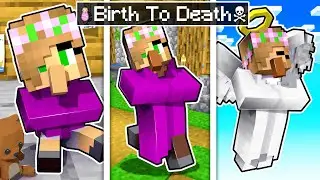 BIRTH to DEATH of a VILLAGER in Minecraft