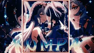 Kompa 😍 | Acheron & Black Swan 🥰 | Honkai Star Rail | 4K |「 Edit/AMV 」