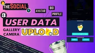 theSocial #3 -  Image Picker | Flutter Social Media App With Backend | Flutter Social Media App