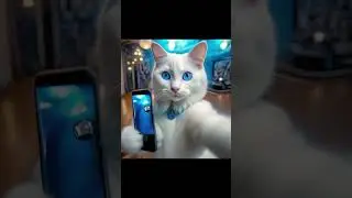 как бы выглядели котики в разных профессиях 😸