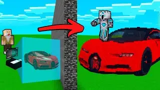 Prank Bapak Gile Pakai Cheat //SCAN ILLEGAL Mobil Super Besar di Minecraft!!! dia Bingung!!!