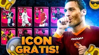 ICON GRÁTIS! Finalmente girei na Box de íconic moment que a Konami deu - PES 2021 MOBILE