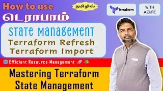 🗄️ #Terraform State Management: Mastering terraform refresh & terraform import 🌍 | #Hands-On Guide