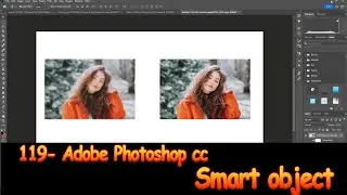 119- Adobe Photoshop cc Dersleri - Smart Object - Akıllı Nesne'nin Önemi