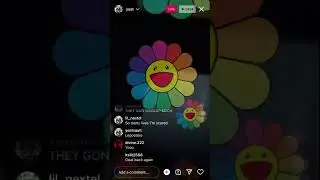 New yeat snippet on instagram live for 2alive 😵‍💫🏗
