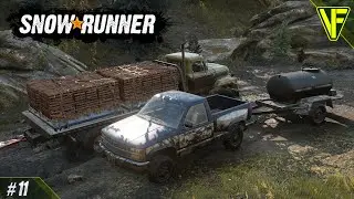 Out of Gas! | SnowRunner Walkthrough #11