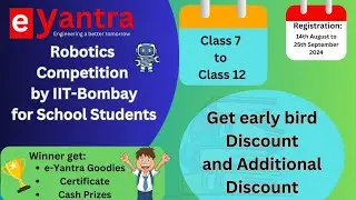 How to Register for e-Yantra School Robotics Competition, IIT-BOMBAY | Check Description for more...