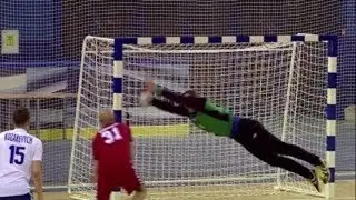 【ハンドボール】1対1で止めるのは至難の業！スカッと超きもちいシャット【キーパー】handball