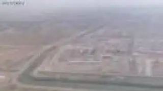 Iraqi Airways airplane arrival (landing) into Baghdad airpor