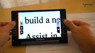 Introducing the Luna 8 - portable electronic magnifier