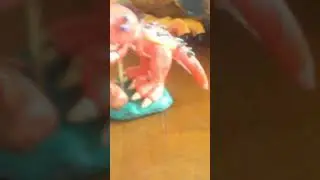 Карнотавр из пластилина обзор (Мир Юрского Периода 2 сценка)