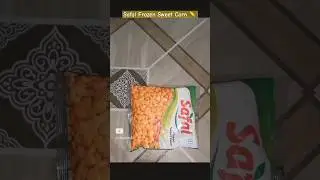Safal Frozen Sweet Corn 🌽 #unboxing #reliancesmart #unboxing #sweetcorn #frozenfood #viralshorts