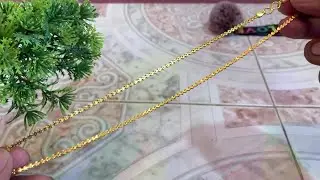 Gold Plated Chain For Men / Women From Flipkart ₹1**** #goldchain | BE Tech Studio |