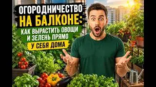 Огородничество на балконе: как вырастить овощи и зелень прямо у себя дома