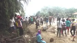 mau lebaran petani plasma demo ptpn 7 muara enim.