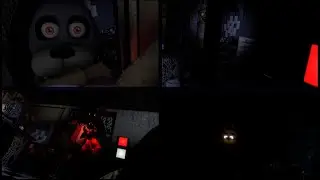 Five Nights at Freddy's Animated Jumpscares | Death Scenes