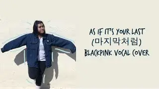as if it's your last (마지막처럼) | blackpink vocal cover