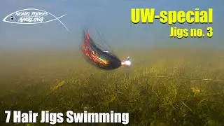 7 Hair Jigs Swimming - Classic hair jig tying and fishing