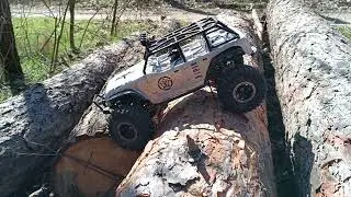 Радіокерована машинка Remo Hobby 1073 Crawler 1/10 Тест Драйв