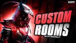 BGMI LIVE CUSTOM ROOMS | BGMI CUSTOM ROOM LIVE | FREE ENTRY | MOONLIT