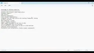 Advantages of Selenium Webdriver ????
