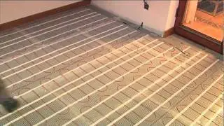 ECOFLOOR Underfloor Heating Mat Installation