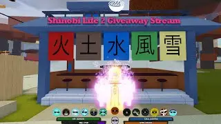 Shinobi Life 2 - ROBUX Giveaway! Hunting Tailed Beast!