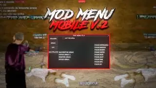 SAIU!!!! MOD MENU INDETECTÁVEL PARA SAMP MOBILE //  VÁRIAS FUNÇÕES  🫣