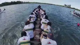 Pickering Dragon Boat Challenge 2022: Race 26 - 200m Sport Mixed Final - NDRC Yellow