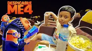 Reihan Nonton Film Minion Terbaru Despicable Me 4 di Bioskop Premiere