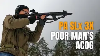 PRIMARY ARMS SLx 3x Microprism | Poor Man's ACOG | Zeroing & First Impression
