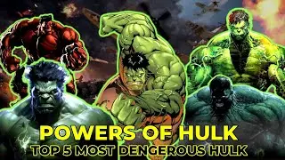 Top 5 Most Powerful Hulk In Marvel | Powers Of Hulk In Hindi | Your Point