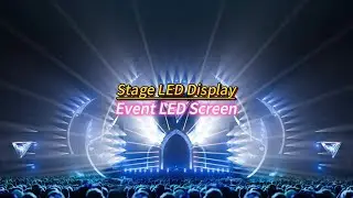 Stage LED Video Wall Transparent LED Screen【LCF】