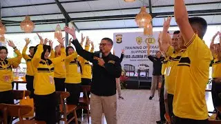 SEMANGAT!!! 100 Polisi Polda Lampung Belajar Menjadi Konselor Situasi Krisis