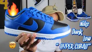 NIKE DUNK LOW “HYPER COBALT” REVIEW AND ON FOOT 😱🔥