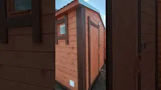 Готовая мобильная баня 2,3 на 2,1 с бесплатной доставкой и установкой. #баня_под_ключ #баня