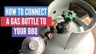 How to connect a gas bottle to your BBQ