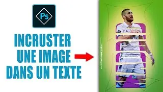 [TUTO BOY] Comment mettre une image dans le texte sur Photoshop. Les bases de Photoshop
