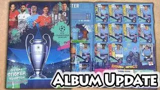 ALBUM UPDATE | NEW Topps  2022/23 Champions League Sticker Album Update | Our Collection So Far
