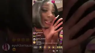 Megan Thee Stallion Twerking Live On Instagram HOT!