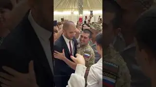 Боец приехал на свадьбу прямо с СВО.🙏🙏🙏
