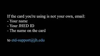 ETD Tutorial 5  Payment Process