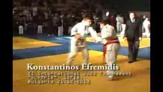 KONSTANTINOS EFREMIDIS In International Judo Tournament SOFIA 2013