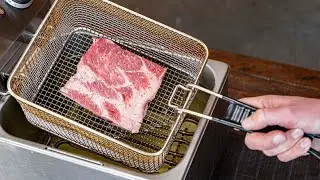 I Deep Fried my Pork Ribs, and ate it