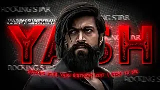ROCKY BHAI - YASH BIRTHDAY EDIT | DEAD TO ME | NAME REVEAL ✔️ | [𝗘𝗗𝗜𝗧𝗦/𝖤𝖥𝖷]