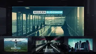 After effects Modern Slideshow