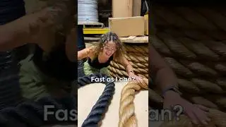 Biggest Square Knot Out There 👀 