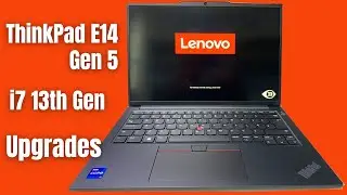 Lenovo ThinkPad e14 Gen 5 ram & ssd upgrade