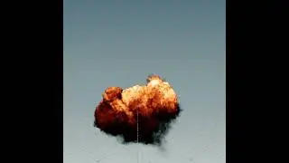 Test - Pyro retime in Houdini 19 with Labs Retime of SidefxLabs