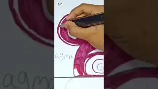 Menggambar dan mewarnai karakter game FNAF, Fredy versi magma - part 1 